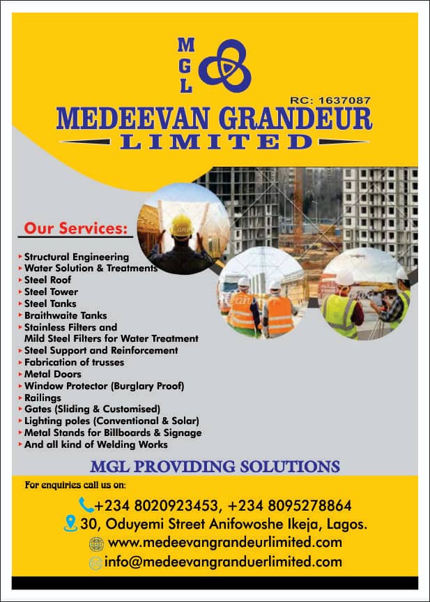 MEDEEVAN GRANDEUR LIMITED Services flyer